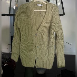 Quilted Cardigan